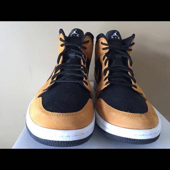 Air Jordan 1 Mid desert ochre new size 12 - Picture 6 of 6